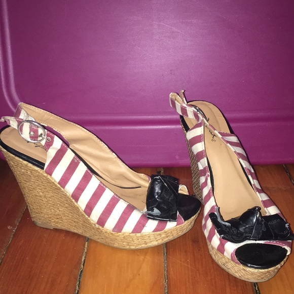 Striped wedges - Picture 3 of 4